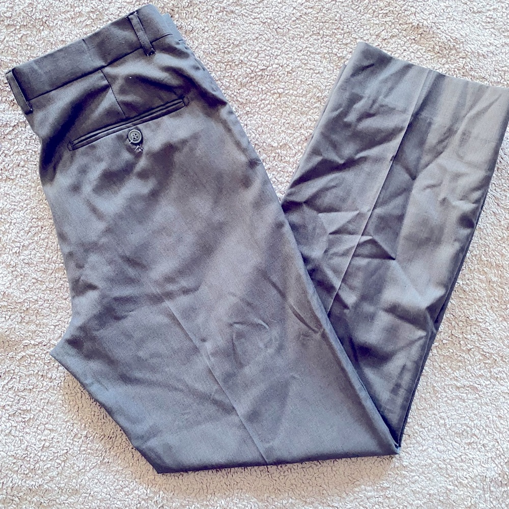 Men’s Italian Dress pants- Gray- size 32/32